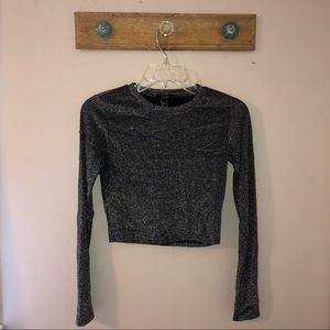 Forever 21 - Sparkly Crop Top